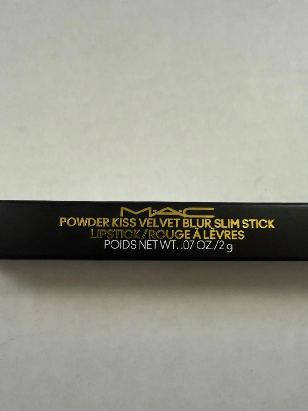 MAC Cosmetics Powder Kiss Velvet Blur Slim Stick Lipstick - Nutmeg
